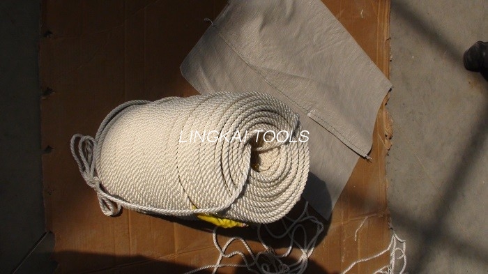 Corde légère de sécurité de construction de corde isolée par soie d'armure pour le cordage de ligne aérienne