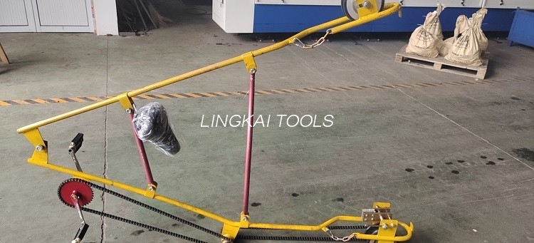 Lignes aériennes vélos de chariot pour le chariot d'inspection de conducteur de deux paquets