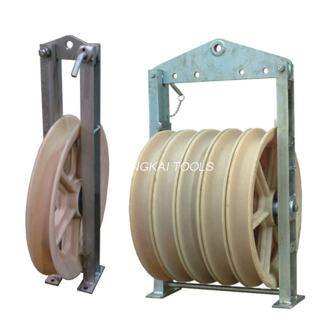 transmission de diamètre de poulie de 660*560*110mm ficelant des blocs pour le conducteur de paquets