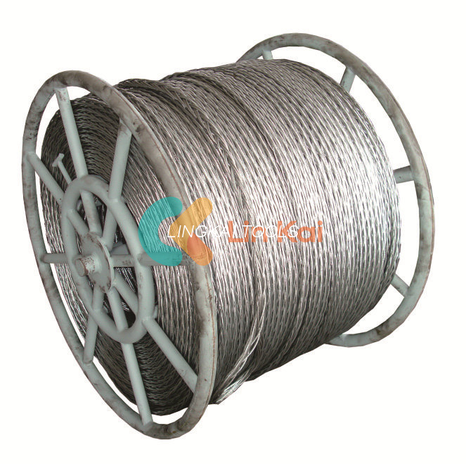 8 câbles métalliques anti-torsion à 12 brins, 24 mm, pour enfiler 6 conducteurs