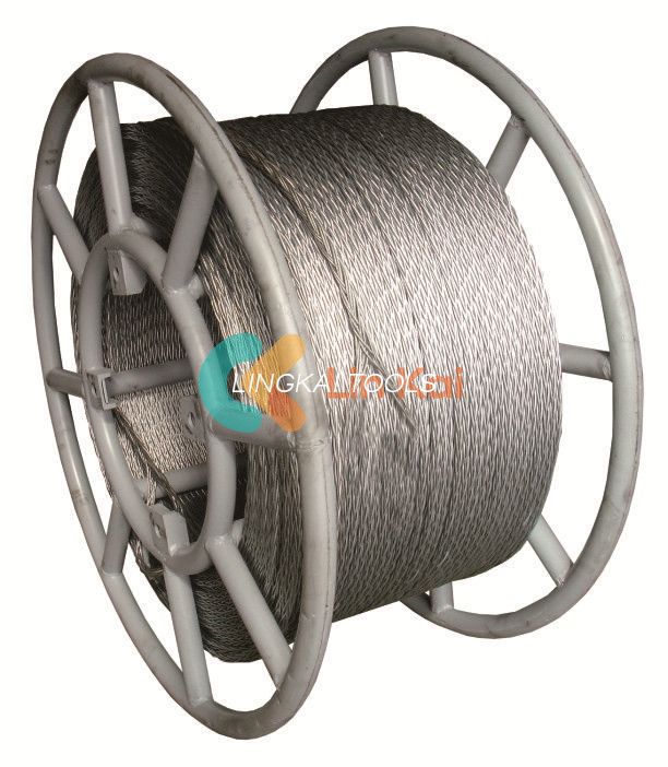 Câble léger de fil d'acier de torsion du brin 11MM de 8/12 anti pour le conducteur simple ou ficeler d'OPGW