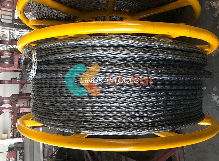 Anti corde forte de fil d'acier de torsion de 12 x 19s pour tirer l'OIN 9001 de conducteur certifiée