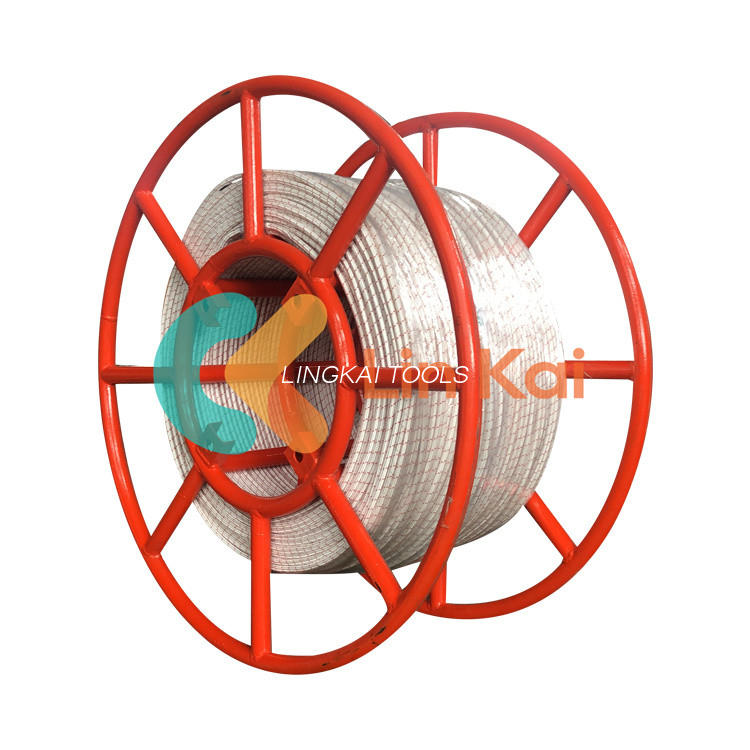 Corde tressée de polyester de Dupont pour la ligne de transmission ficelant avec 12 brins