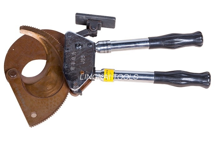 Outils de câble de coupeurs de boulon de coupeurs de câble du cliquet J95 pour la coupe de câble blindé