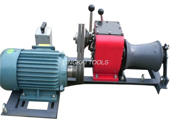 Érection de tour treuil de 1 tonne, machine de treuil de polyvalence élevée pour la traction de câble