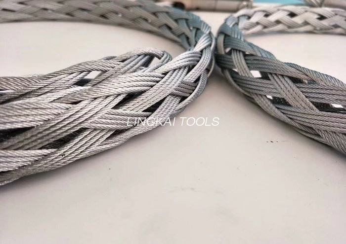 Poignée de connexion d'équipement de cordage, une tête de traction, connecteur de manchon de câble