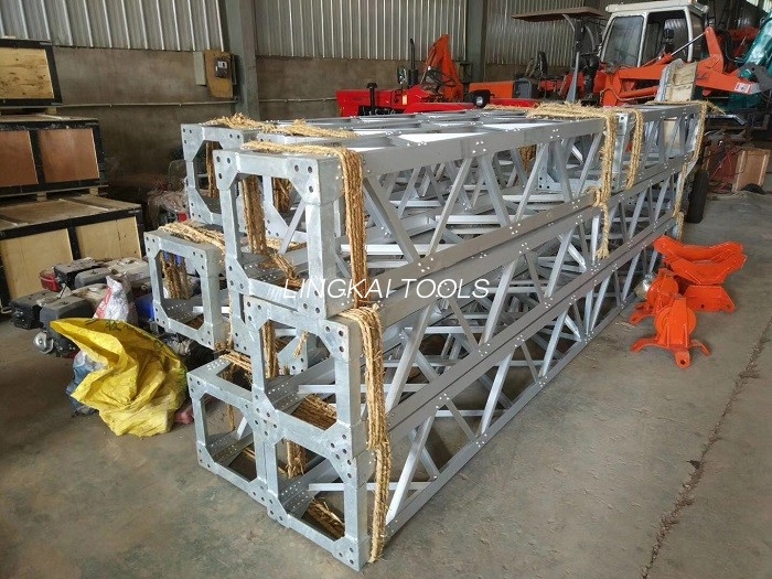Alliage d'aluminium A Derricks de Gin Polonais de treillis de forme pour les tours d'installation