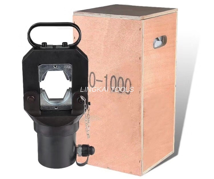 Chaîne de sertissage 400-1000mm2 d'hexagone hydraulique de l'équipement de sécurité de tour du compresseur CO-1000 55T