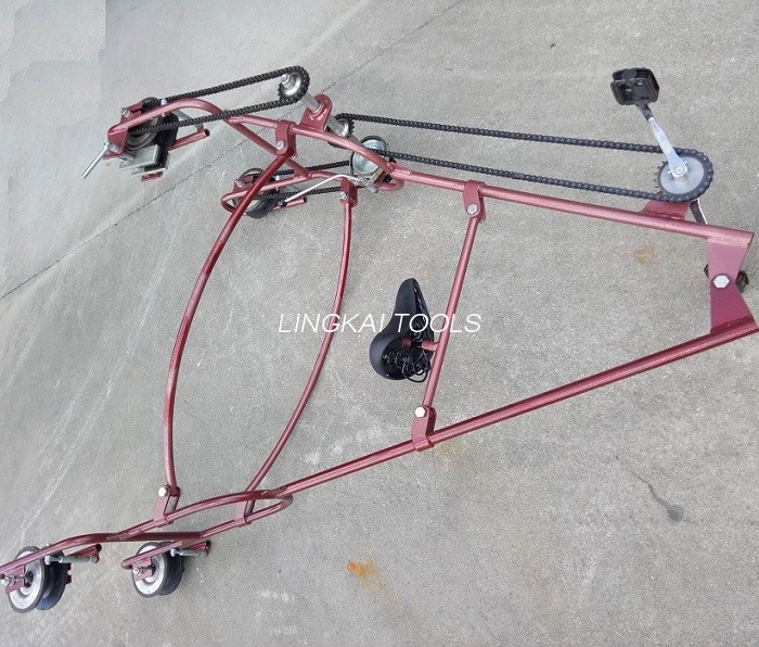 Ligne de transmission modèle SFS ficelant les outils de type vertical vélos de ligne aérienne