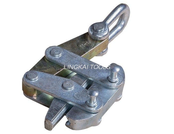 pince de corde en acier de torsion d'outils de construction de base de corde en acier de 11-15mm anti 50KN
