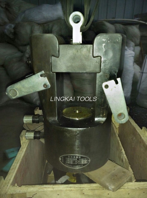 outil de sertissage hydraulique de la course 200T de 35mm pour les bornes ACSR1440 avec la tête hexagonale