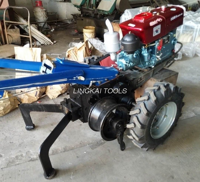 Outils de traction de câble électrique 60KN treuil de tracteur de main de 5 tonnes avec le double tambour