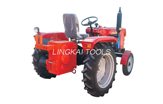 Extracteur de treuil du câble électrique 22kW/treuil tiré par tracteur 304 quatre roues motrices