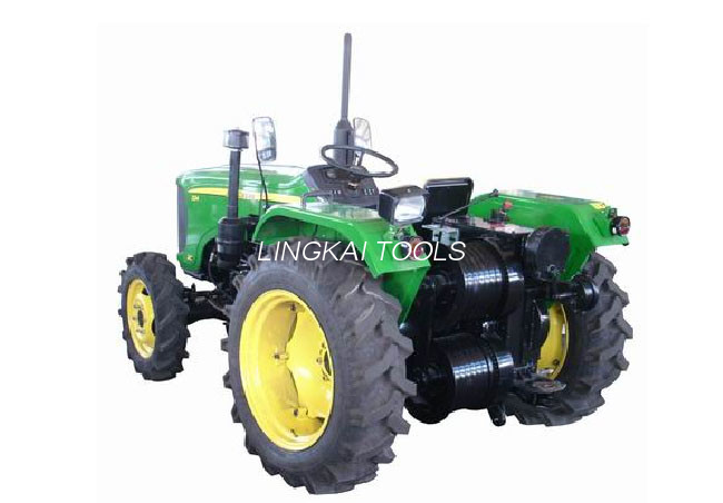 Extracteur de treuil de câble de tracteur, modèle 304 40KN, Machine de traction de tracteur à deux roues