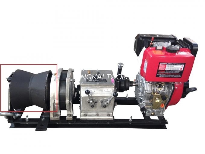 Extracteur de câble électrique de moteur diesel de vitesse rapide/grue électrique de treuil de câble métallique 5 tonnes