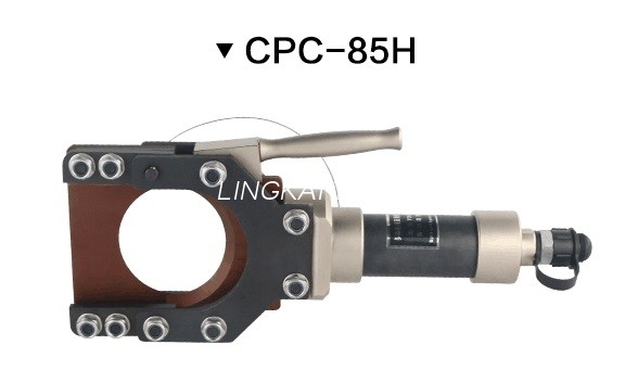 Certification à sertir hydraulique d'OIN de force de l'outil 80KN de sertissage fendu d'alliage d'aluminium