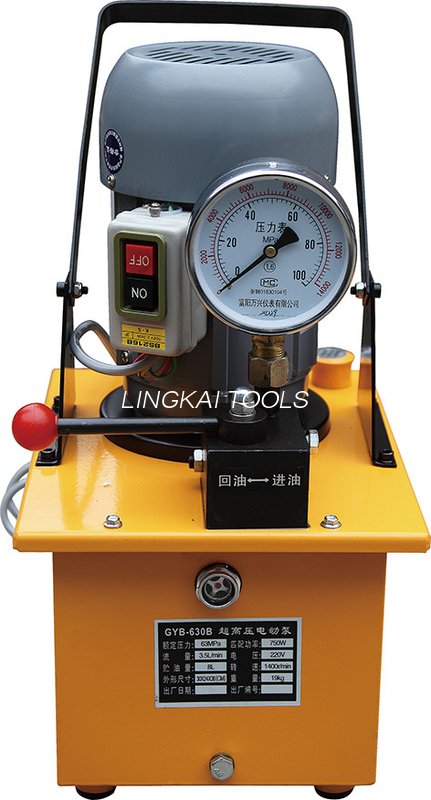 Pompe électrique à sertir hydraulique d'outil de double étape 3.0kw