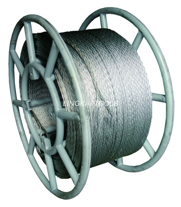 câble de fil d'acier tressé anti-torsion de 13mm pour le ficellement à conducteur unique