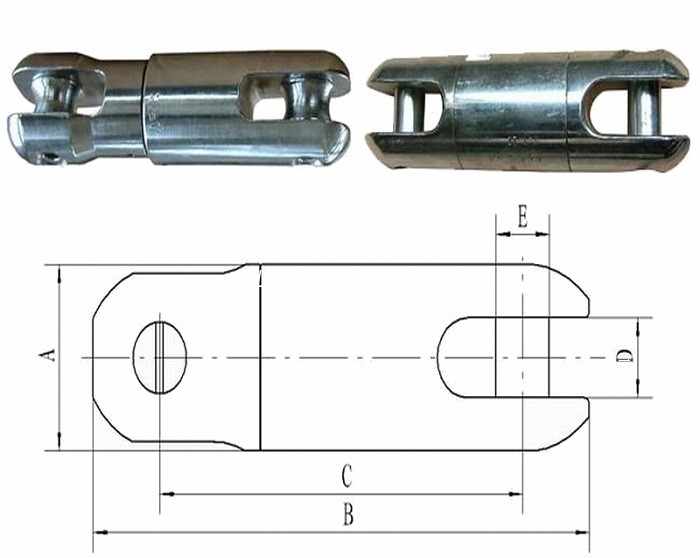 Ligne de transmission de joints pivotants de câble métallique Slx ficelant des outils