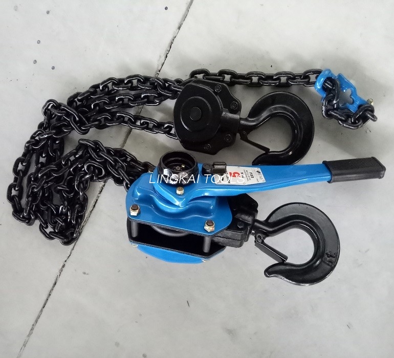 Grue à chaîne manuelle de cliquet de bloc de levier de ligne aérienne ficelant des accessoires d'équipement