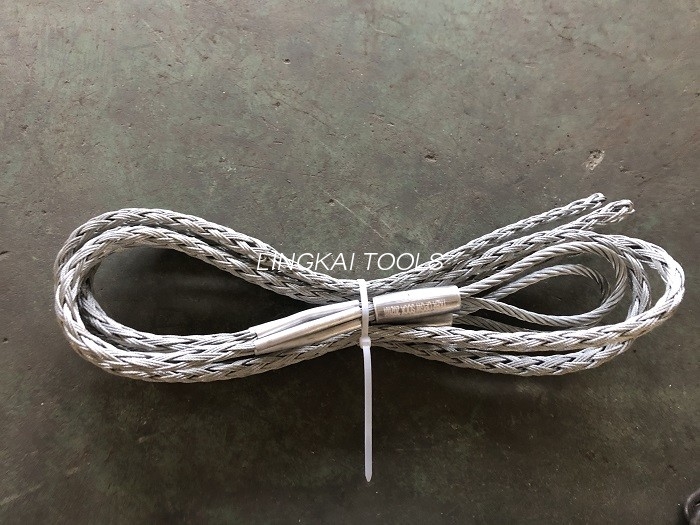 Joints de chaussette de maille du connecteur OPGW ADSS de douille de câble de câble métallique de construction de ligne électrique