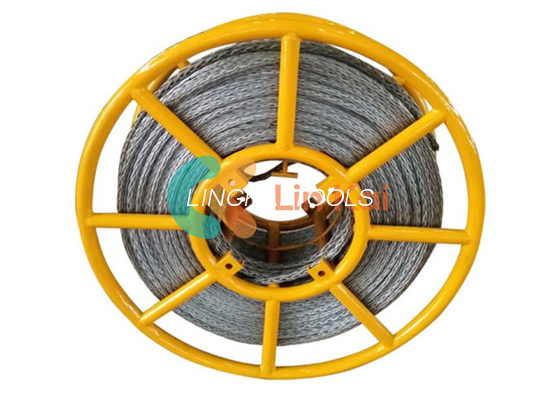 900KN anti-torsion maximum du câble de fil d'acier 10mm pour ficeler OPGW et le fil de terre