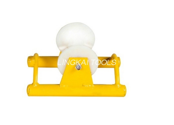 Rouleau en nylon de poulie de câble de roue de cadre en acier équipé des incidences à grande vitesse